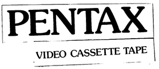 PENTAX VIDEO CASSETTE TAPE