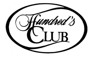 HUNDRED'S CLUB trademark
