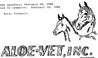 ALOE-VET, INC. trademark