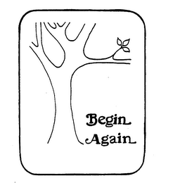 BEGIN AGAIN trademark