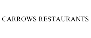 CARROWS RESTAURANTS trademark