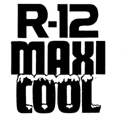 R-12 MAXI COOL trademark