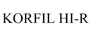 KORFIL HI-R