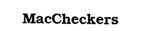 MACCHECKERS trademark