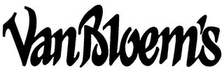 VAN BLOEM'S trademark