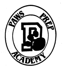 PAWS PREP ACADEMY P trademark