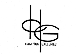 HG HAMPTON GALLERIES trademark
