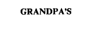 GRANDPA'S trademark
