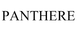 PANTHERE trademark