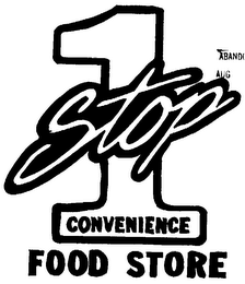 1 STOP CONVENIENCE FOOD STORE