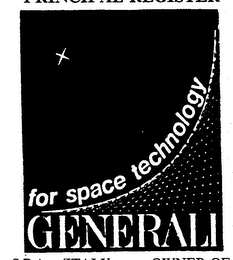 FOR SPACE TECHNOLOGY GENERALI