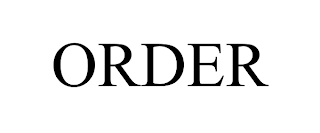 ORDER trademark