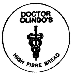DOCTOR OLINDO'S HIGH FIBRE BREAD THE BRE