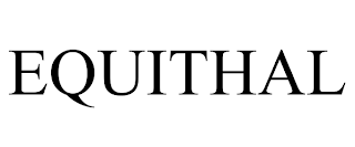 EQUITHAL trademark