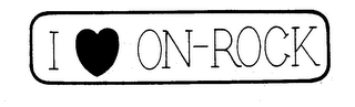 I ON-ROCK trademark