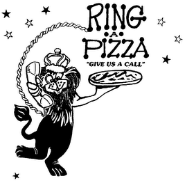 RING A PIZZA "GIVE US A CALL"