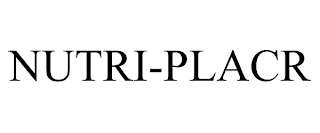 NUTRI-PLACR trademark