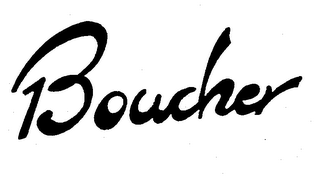 BOUCHER trademark