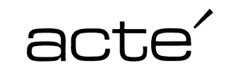 ACTE' trademark