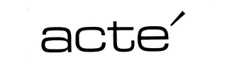 ACTE' trademark