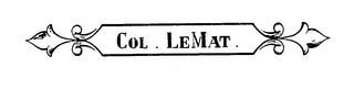 COL. LEMAT