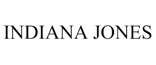 INDIANA JONES trademark