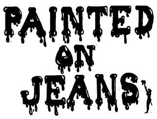 PAINTED ON JEANS