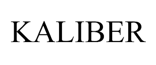 KALIBER trademark