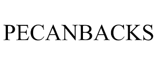 PECANBACKS trademark