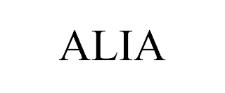 ALIA trademark