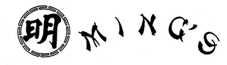 MING'S trademark