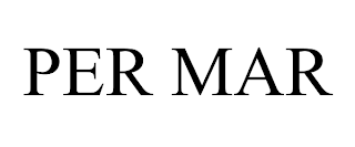 PER MAR trademark