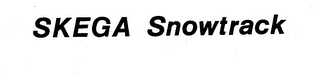 SKEGA SNOWTRACK trademark
