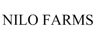 NILO FARMS trademark