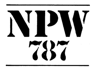 NPW 787