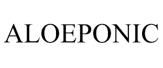 ALOEPONIC trademark