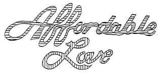 AFFORDABLE LOVE trademark