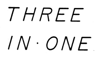 THREE-IN-ONE trademark