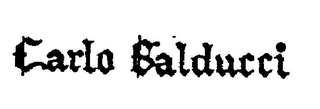 CARLO BALDUCCI trademark