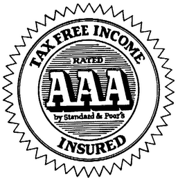 TAX FREE INCOME RATED AAA BY STANDARD & POOR'S INSURED