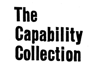THE CAPABILITY COLLECTION trademark