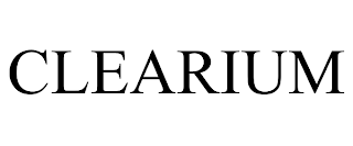 CLEARIUM trademark