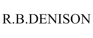 R.B.DENISON trademark