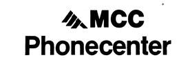 MCC PHONECENTER trademark