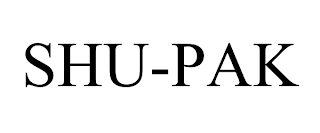 SHU-PAK trademark