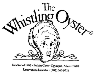 THE WHISTLING OYSTER