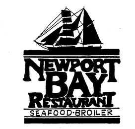 NEWPORT BAY RESTAURANT SEAFOOD-BROILER trademark
