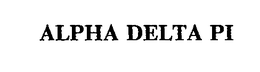 ALPHA DELTA PI trademark