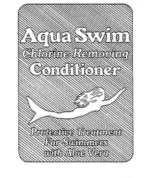 AQUA SWIM CHLORINE REMOVING CONDITIONER PROTECTIVE TREATMENT FOR SWIMMERS WITH ALOE VERA
