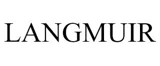 LANGMUIR trademark